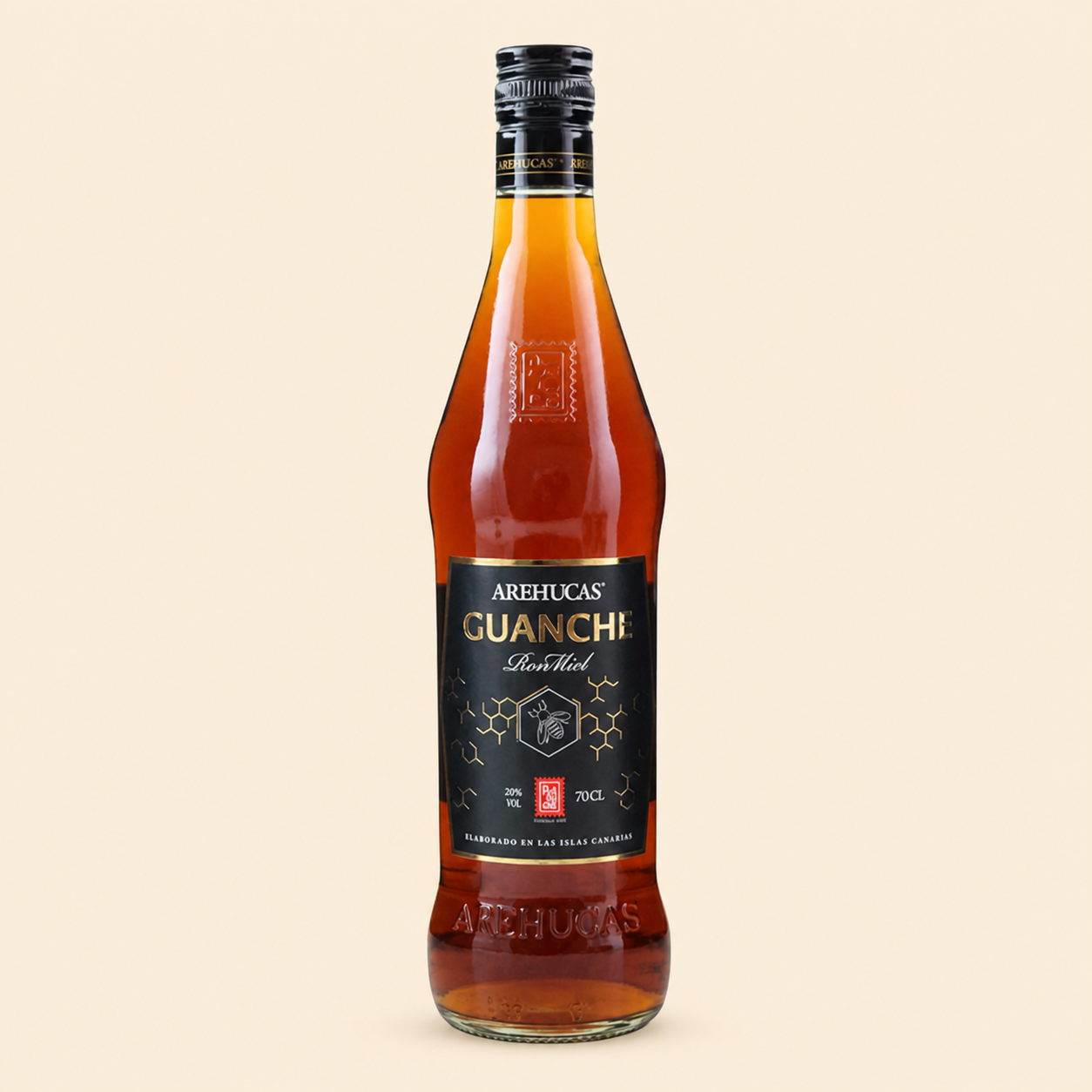 Flasche Arehucas Ron Miel