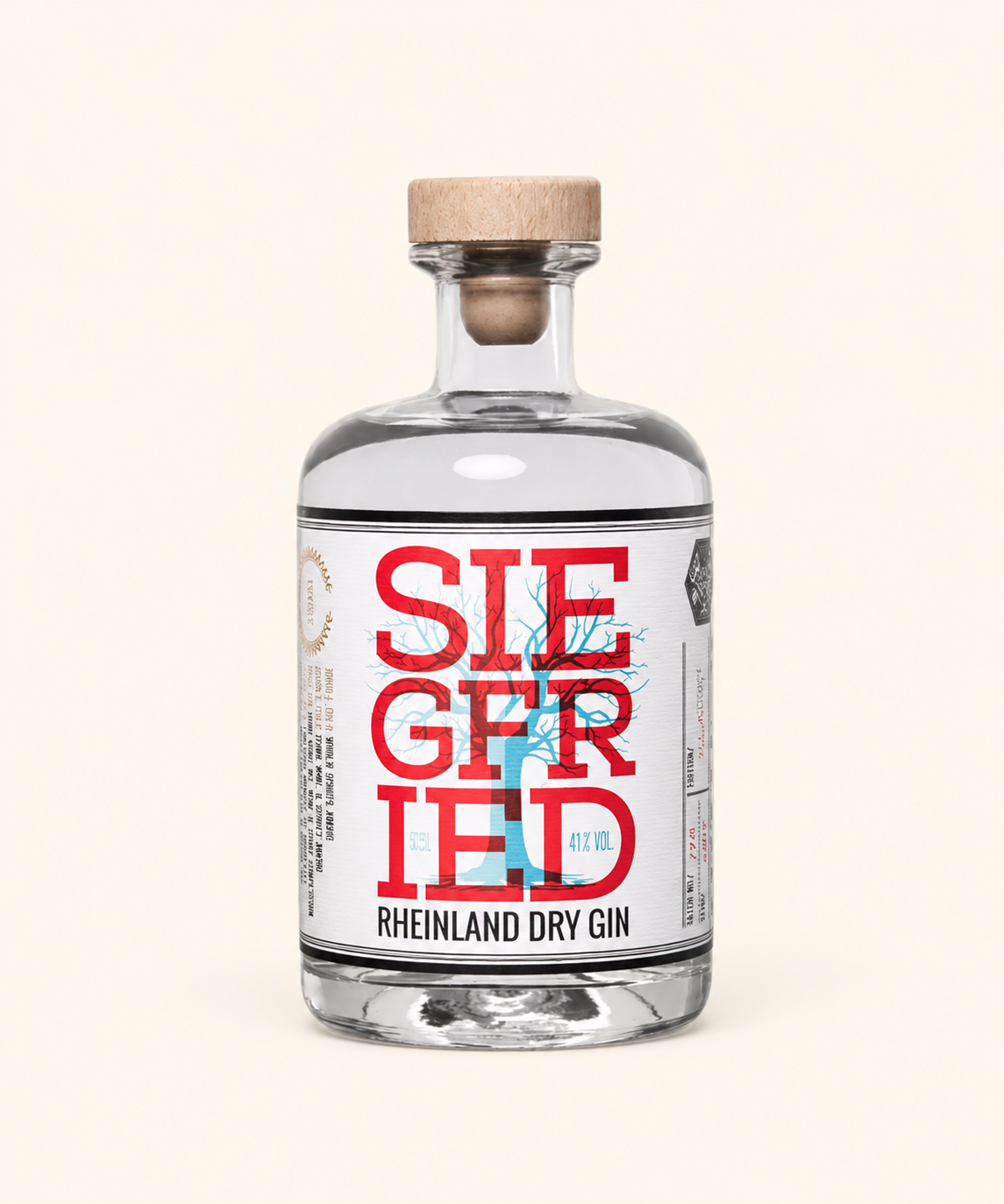 Flasche Siegfried Gin, für Tonic und Cocktails geeignet